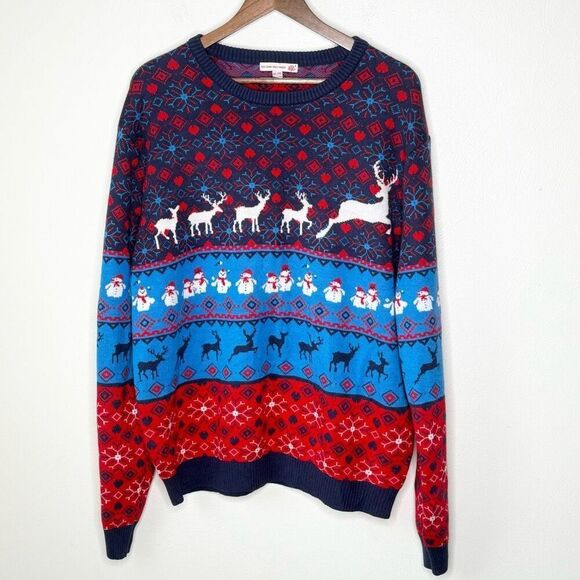 You Look Ugly Today Holiday Crewneck Christmas Sweater - Men’s US XXL - Picture 1 of 9